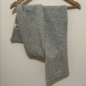 Superdry Light Gray wool blend scarf